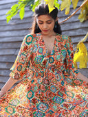 Marigold Kaftan Dress