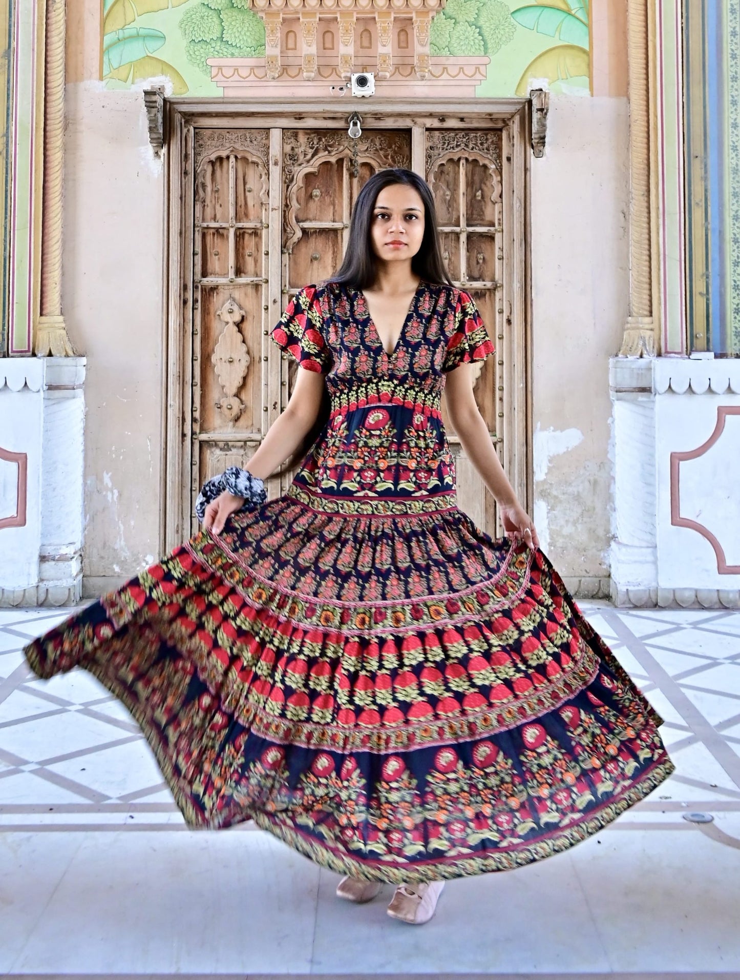 NoirBloom Adele Dress