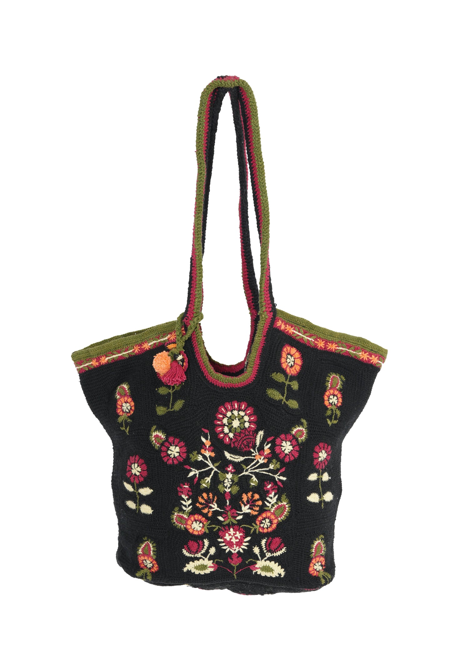 Noir Bloom Nomad Tote