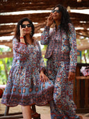 Shibori Swing Dress