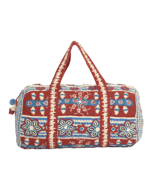 Shibori Duffle Bag