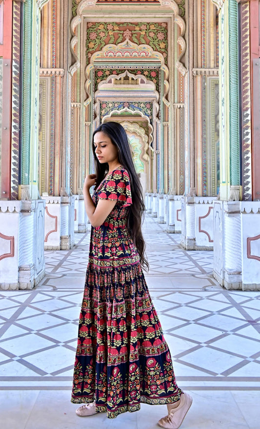 NoirBloom Adele Dress