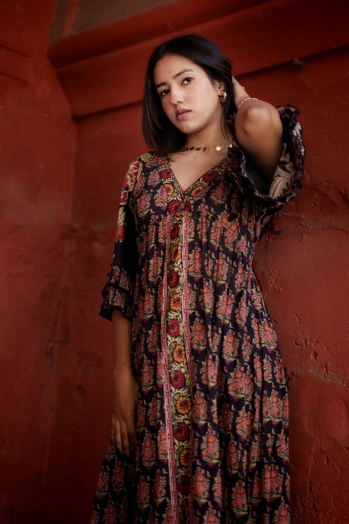 NoirBloom Florence Dress