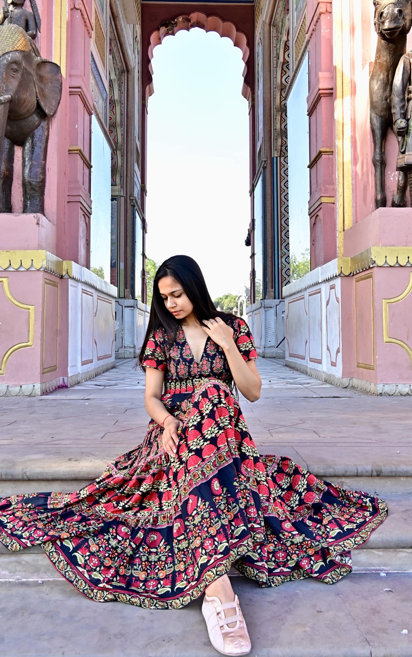 NoirBloom Adele Dress