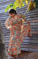 Marigold Kaftan Dress