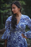 Meher wrap Dress
