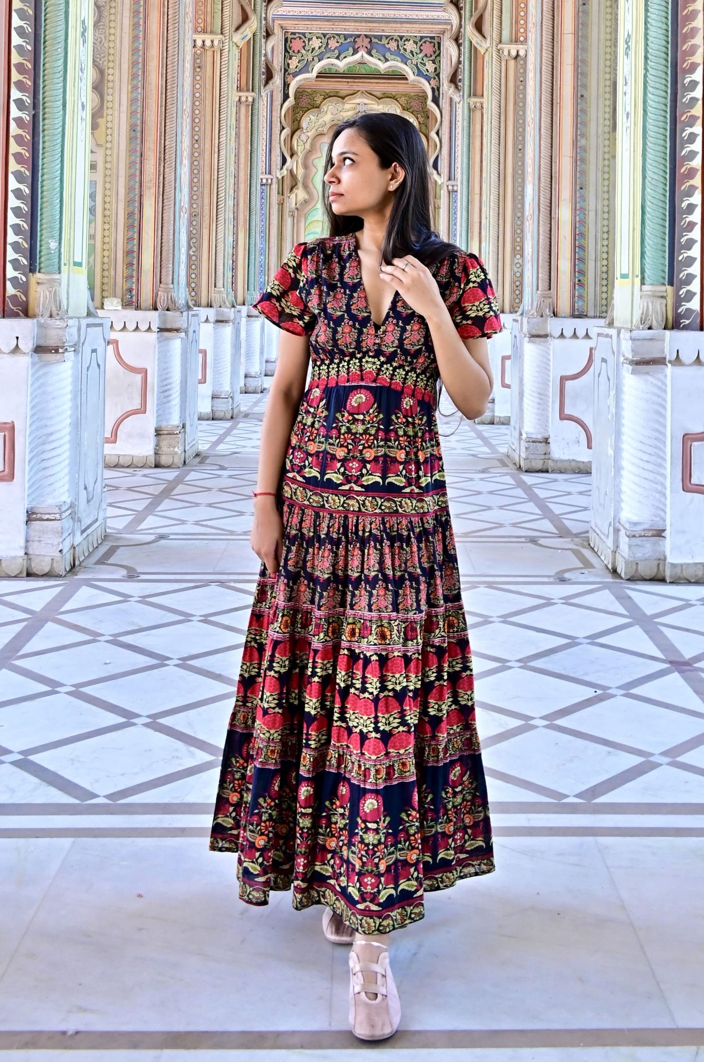 NoirBloom Adele Dress