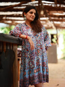 Shibori Swing Dress