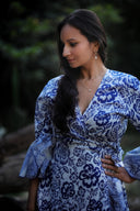 Meher wrap Dress